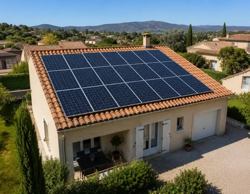 Prime à l'autoconsommation panneaux solaires Aubagnan — aide financière de l'État